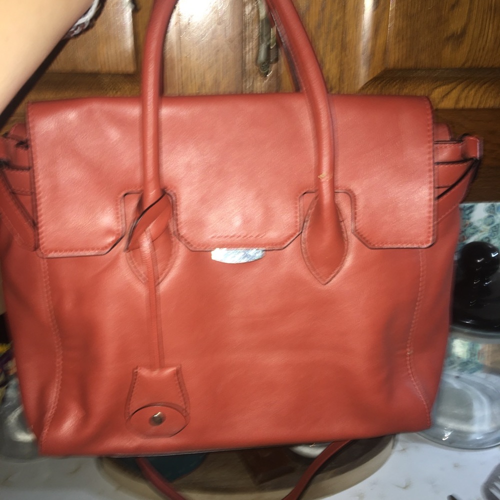 Satchel fromThe Limited (Rust, and gold accents!)